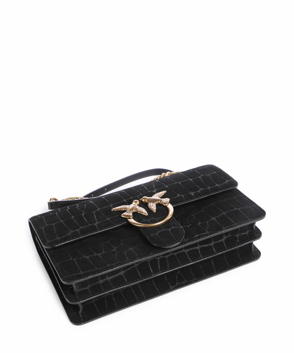 Pinko Love One Classic Shoulder bag nero/antique gold