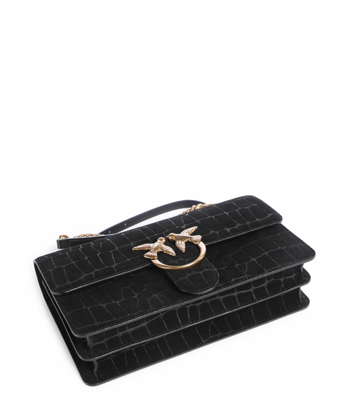 Pinko Love One Classic Shoulder bag nero/antique gold