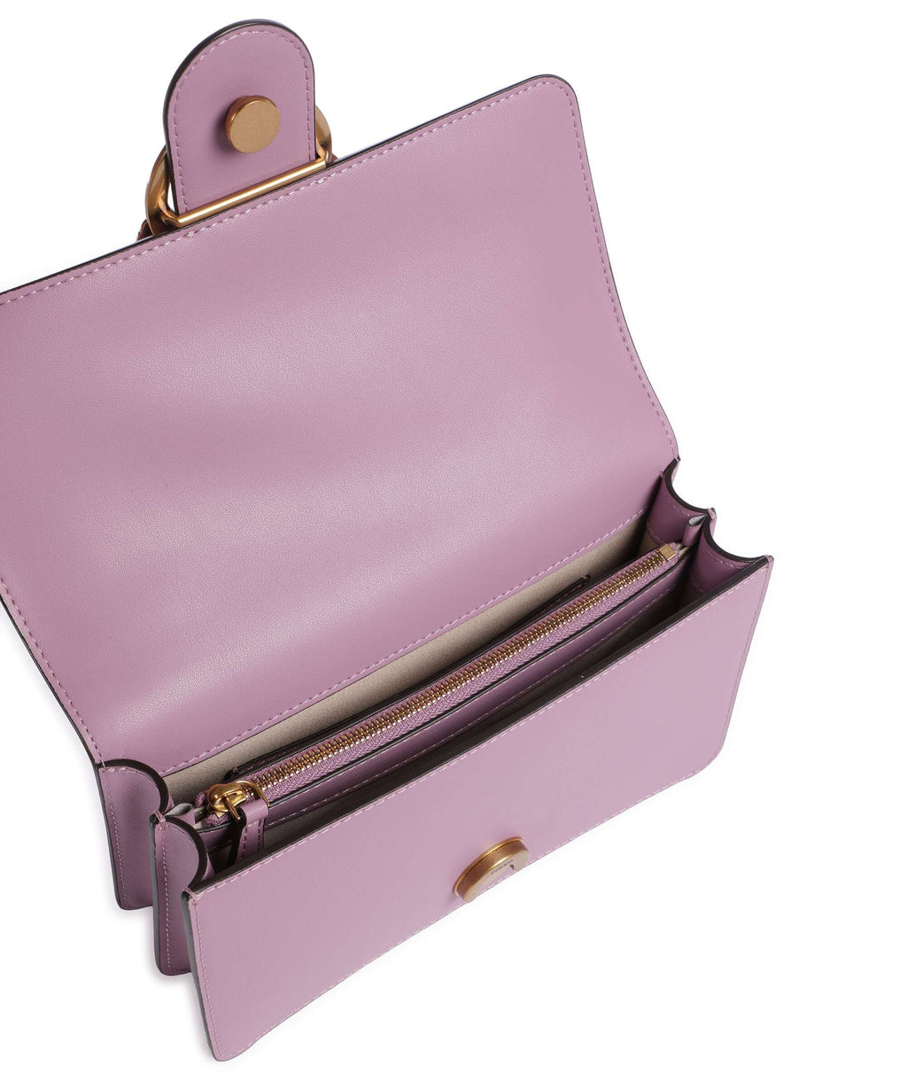Pinko Love One Mini Crossbody bag lilla/antique gold