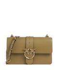 Pinko Love One Classic Crossbody bag verde canguro/antique gold