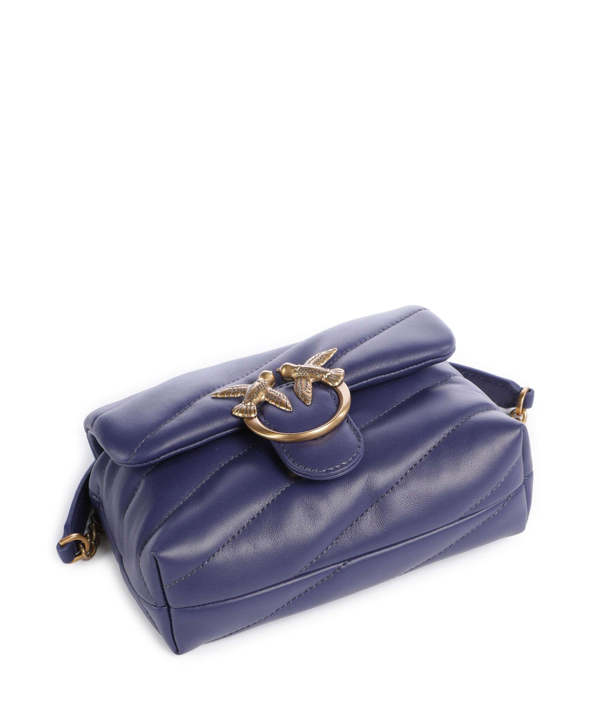 Pinko Love Puff Baby Shoulder bag viola/antique gold