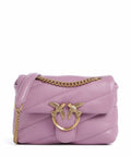 Pinko Love Puff Baby Shoulder bag lilla/antique gold