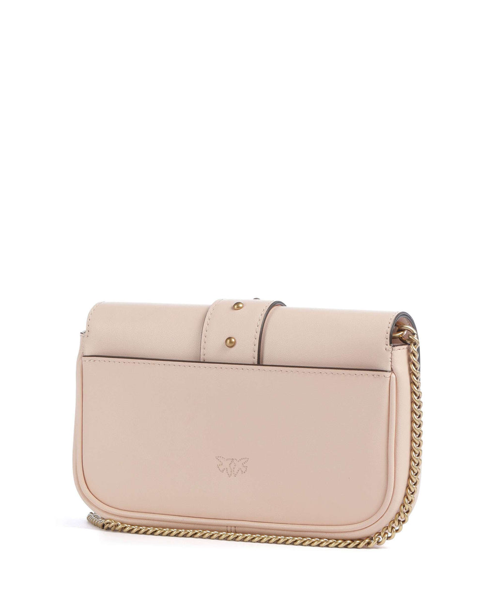 Pinko Love One Pocket Wallet light pink/antique gold