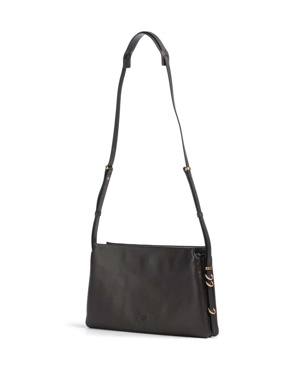 Pinko Triplet Shoulder bag marrone marasca/antique gold