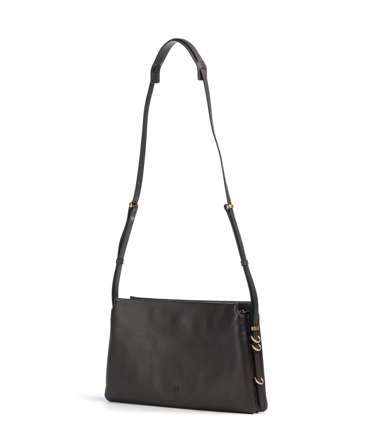 Pinko Triplet Shoulder bag marrone marasca/antique gold
