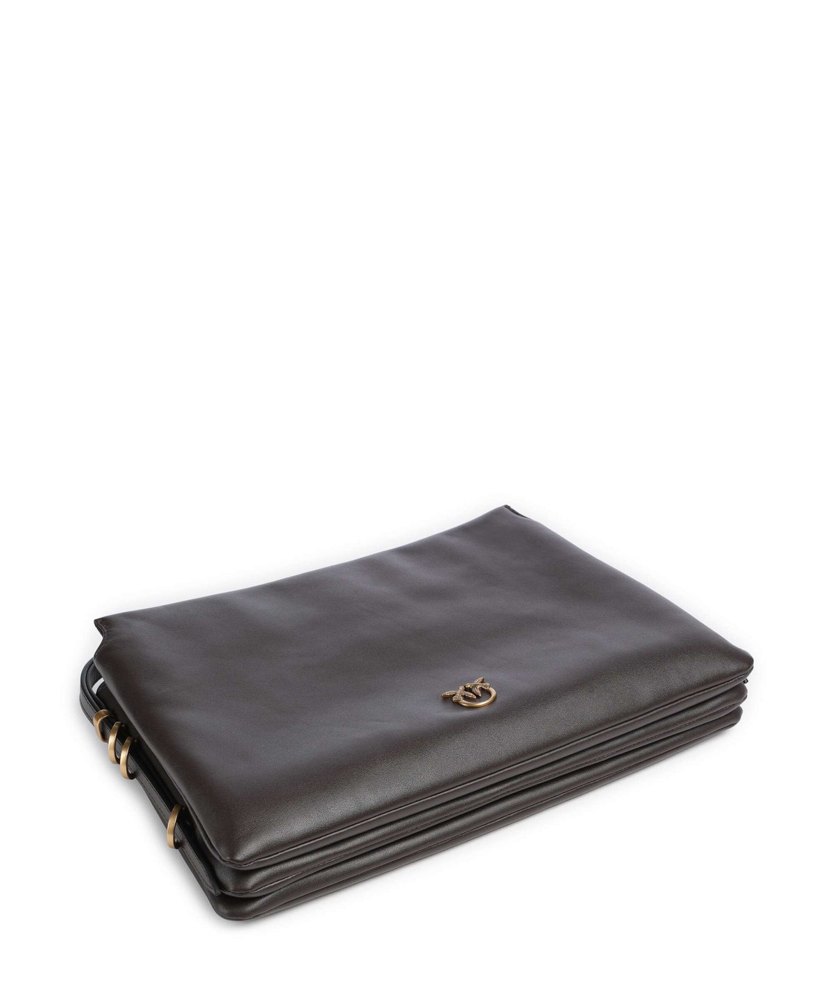 Pinko Triplet Shoulder bag marrone marasca/antique gold