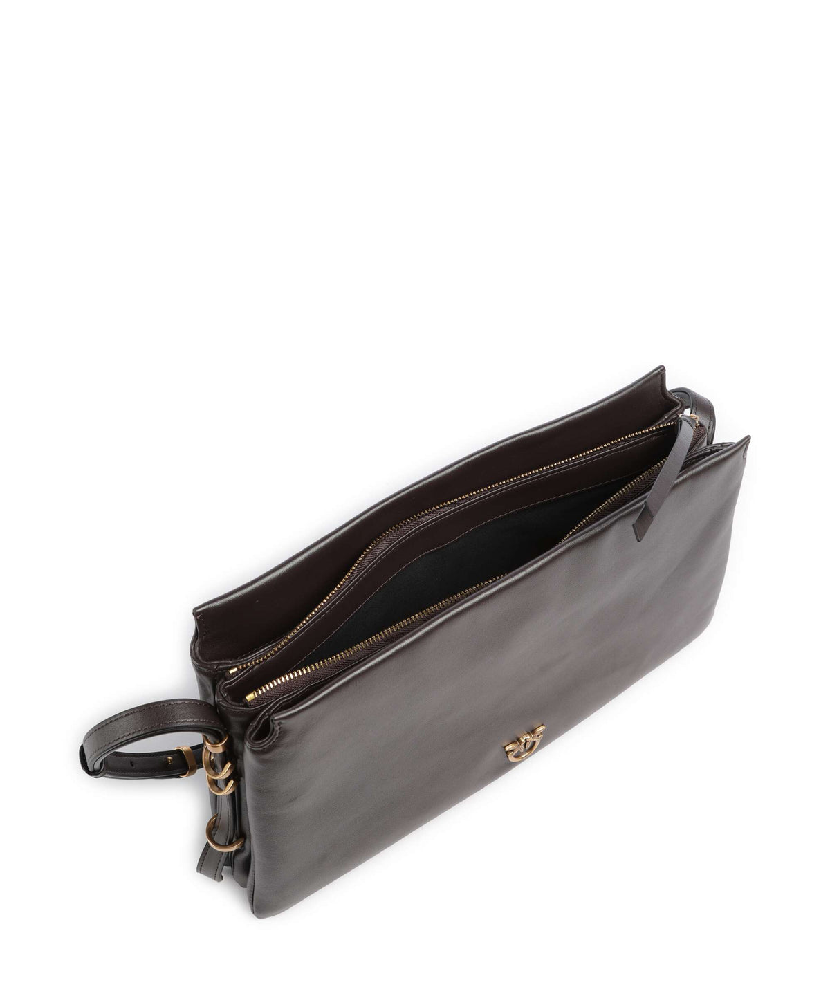 Pinko Triplet Shoulder bag marrone marasca/antique gold