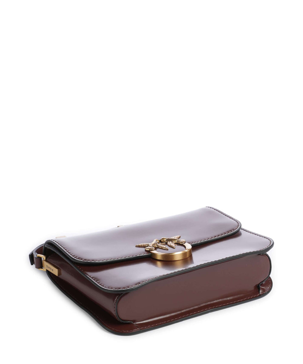 Pinko Love Box Big Crossbody bag castano intenso/antique gold