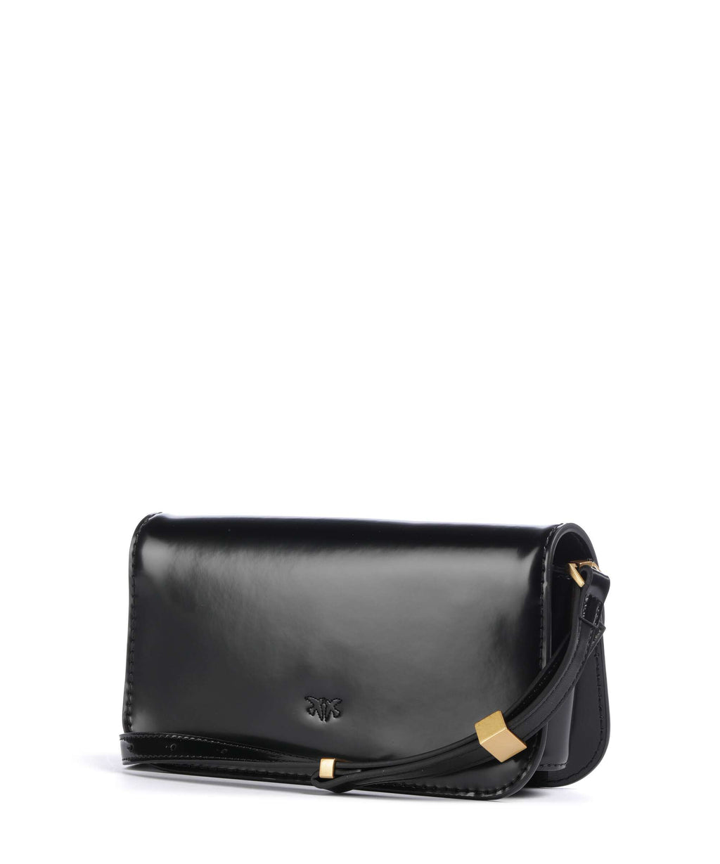 Pinko Love Box Horizontal Crossbody bag nero/antique gold