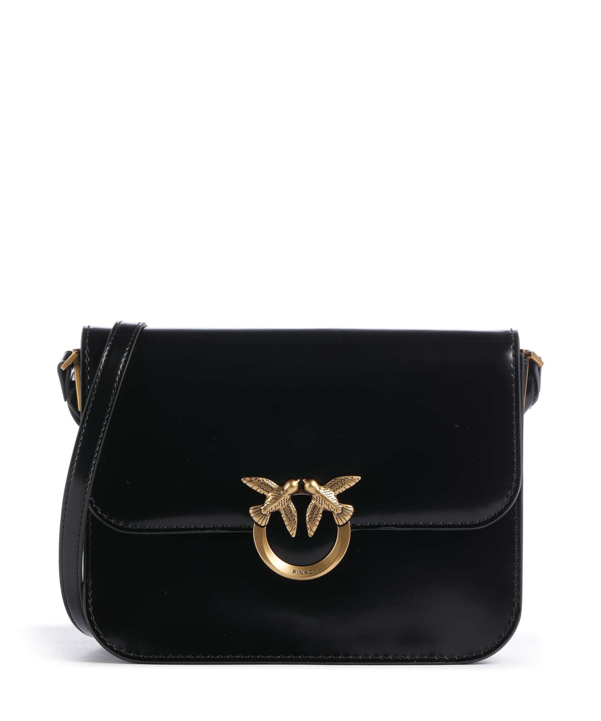 Pinko Love Box Big Crossbody bag nero/antique gold