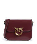 Pinko Love Box Mini Crossbody bag ribes intenso/antique gold