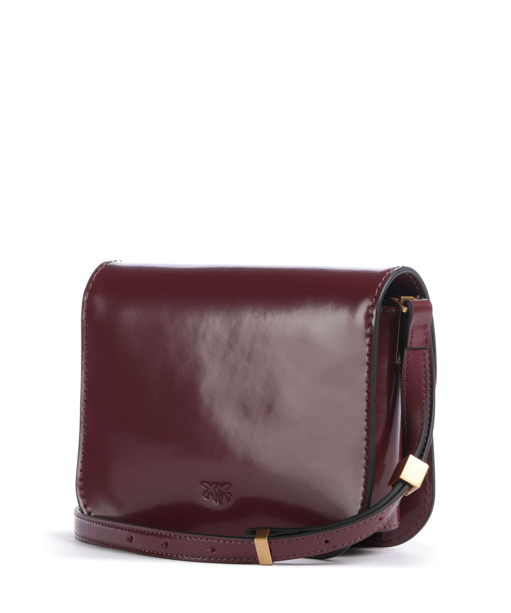 Pinko Love Box Mini Crossbody bag ribes intenso/antique gold
