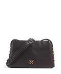 Pinko Triplet Mini Crossbody bag marrone marasca/antique gold