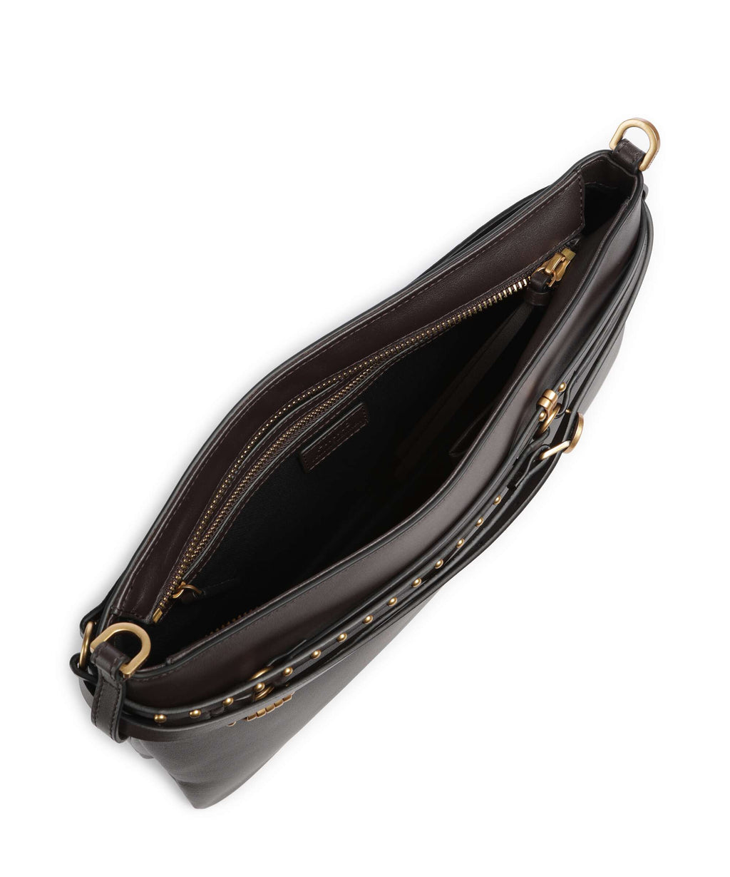 Pinko Belt Classic Shoulder bag marrone marasca/antique gold