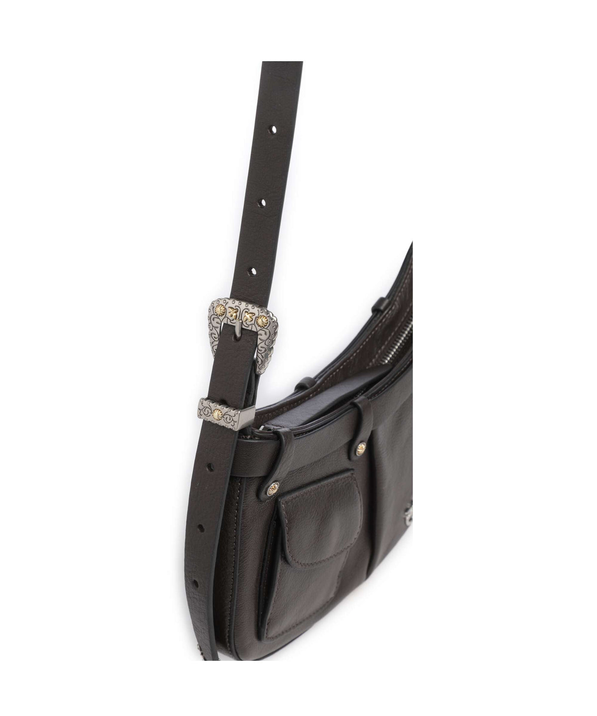 Pinko Pocket Mini Shoulder bag marrone marasca/mix gold