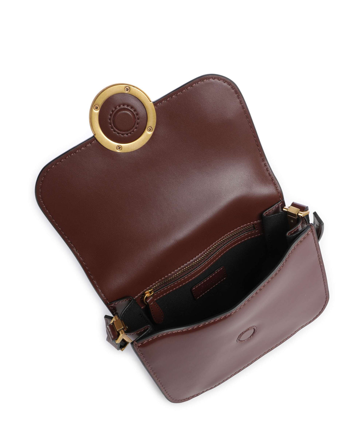 Pinko Love Box Mini Crossbody bag castano intenso/antique gold