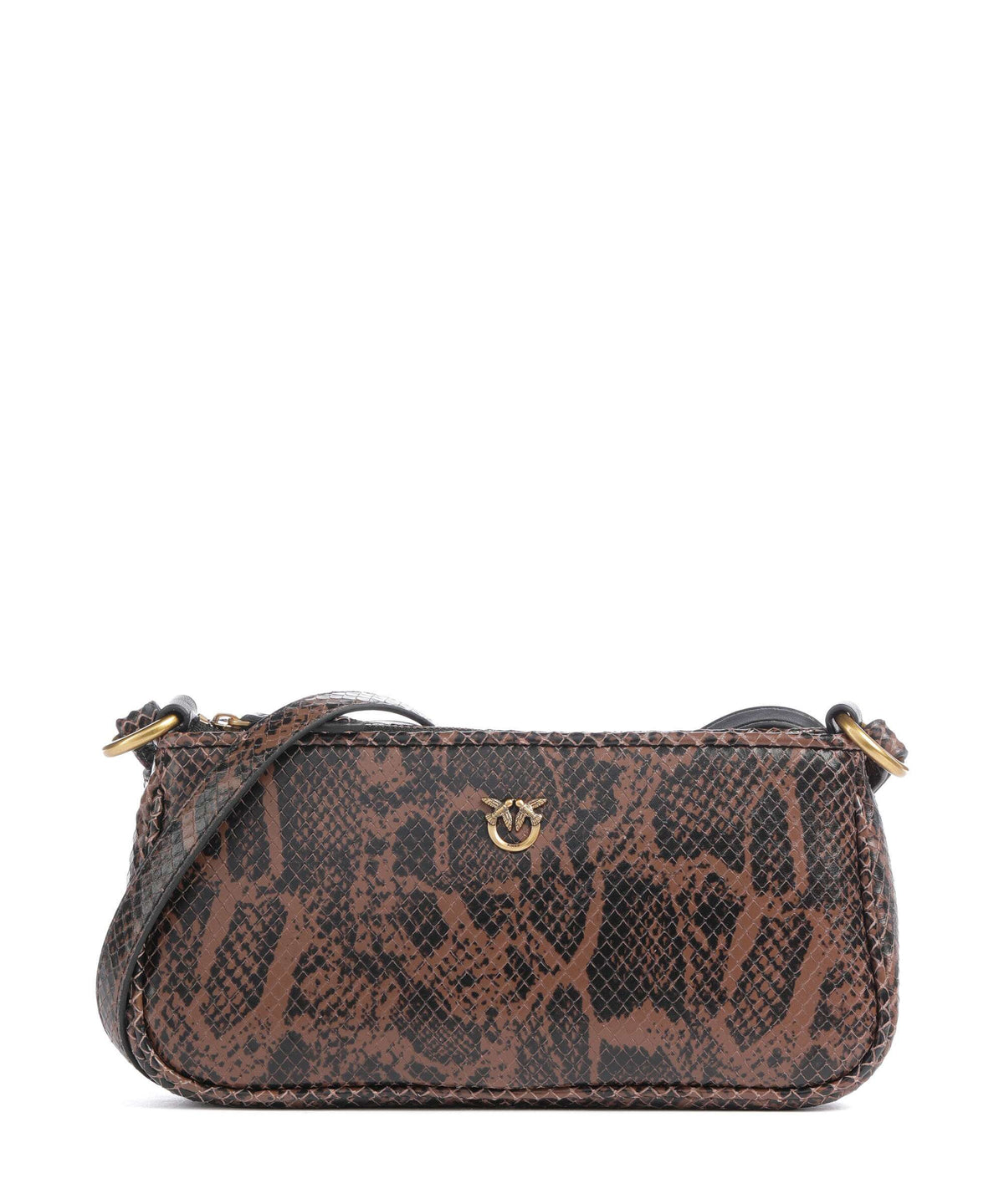 Pinko Half Moon Mini Crossbody bag roccia/marrone/antique gold