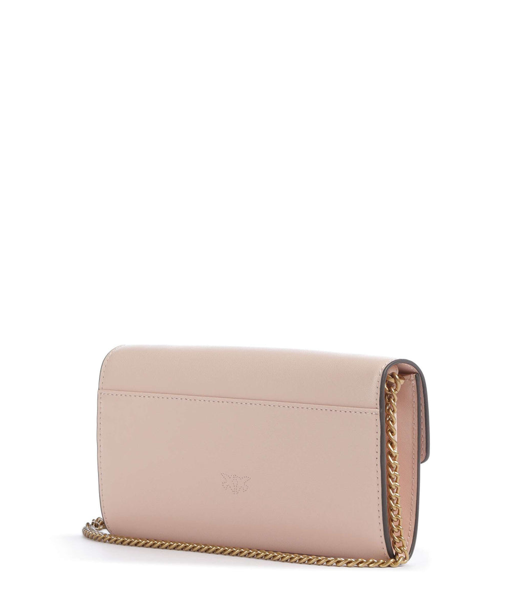 Pinko Love One Wallet rosa cammeo/antique gold
