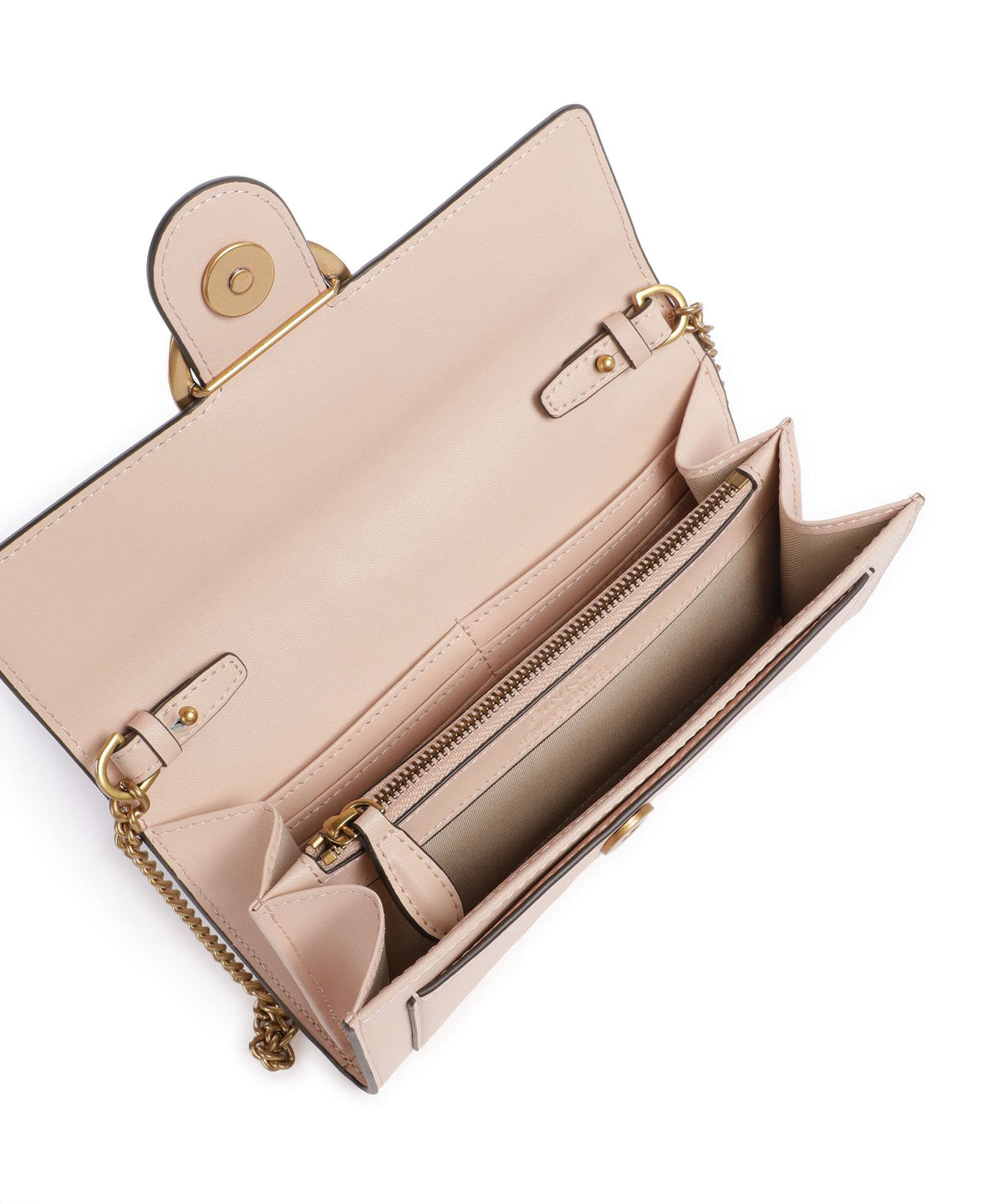 Pinko Love One Wallet rosa cammeo/antique gold