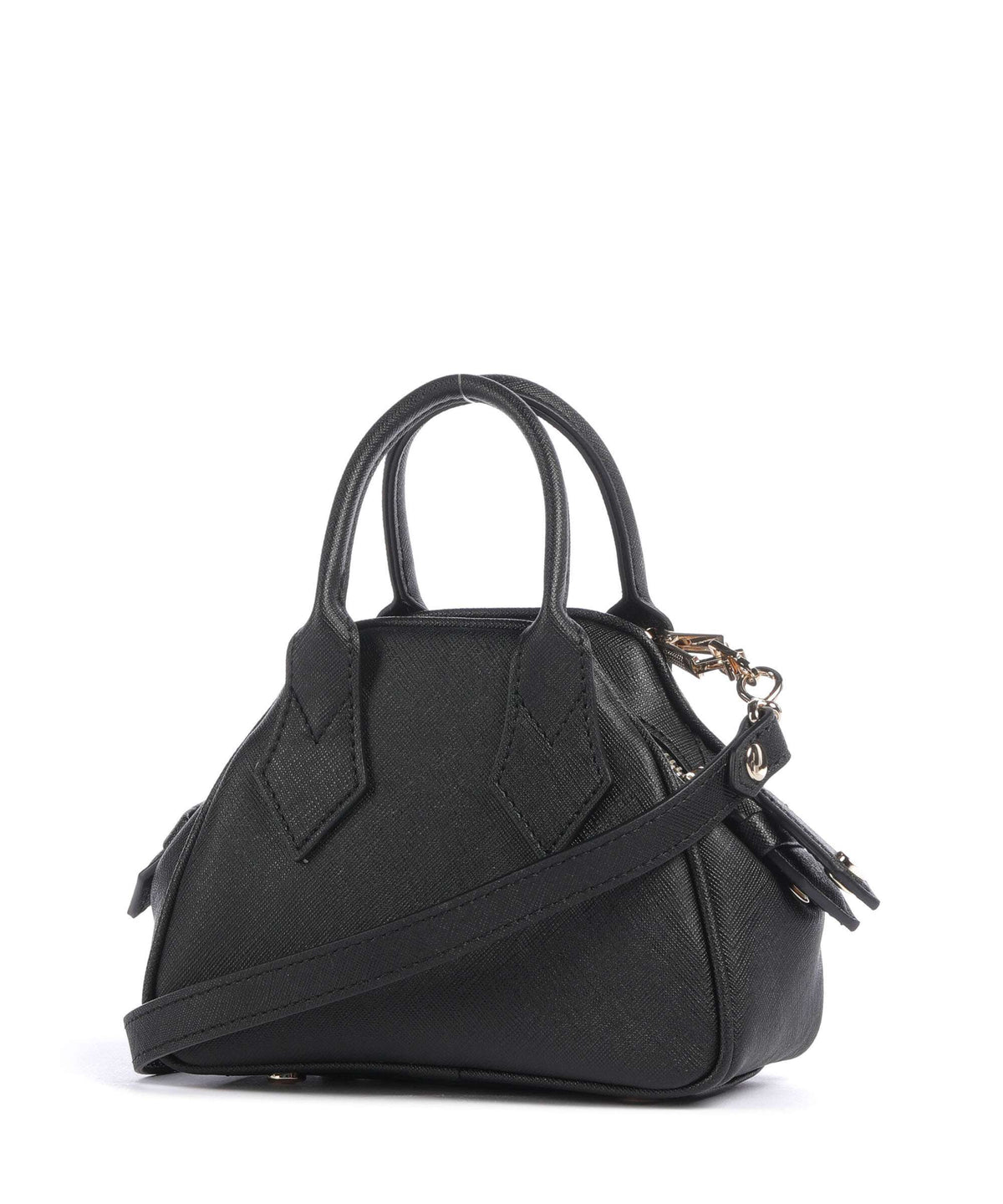 Vivienne Westwood Yasmine Saffiano Mini Crossbody bag black
