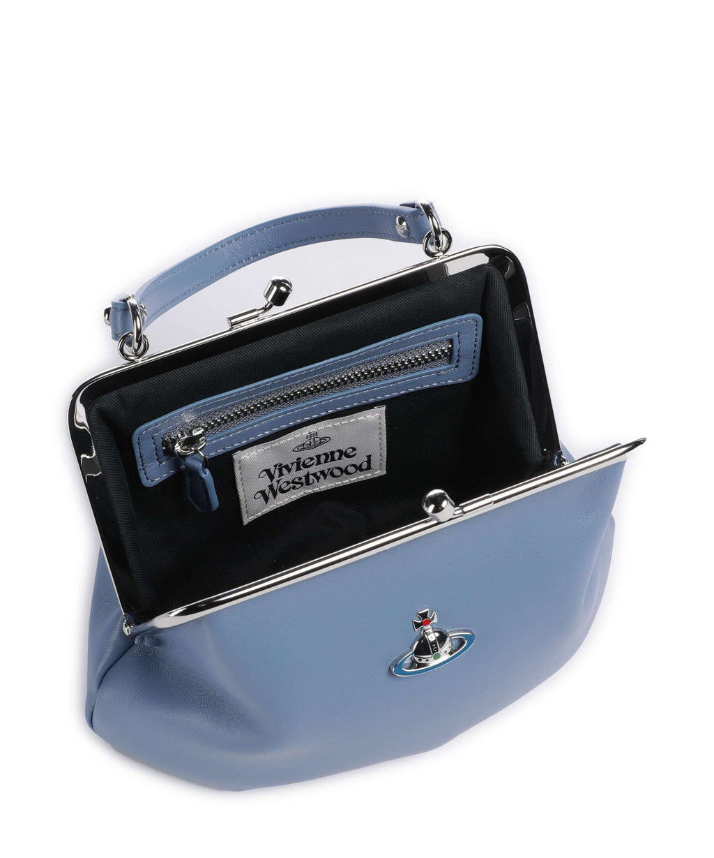 Vivienne Westwood Granny Frame Nappa Crossbody bag blue