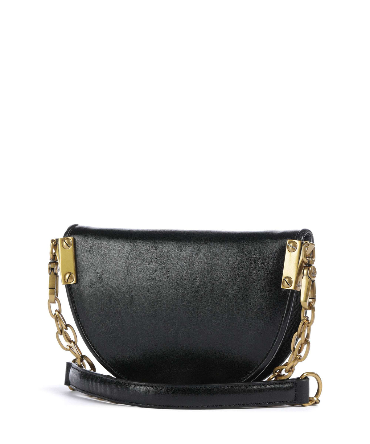 Vivienne Westwood Bonnie Polished Crossbody bag black