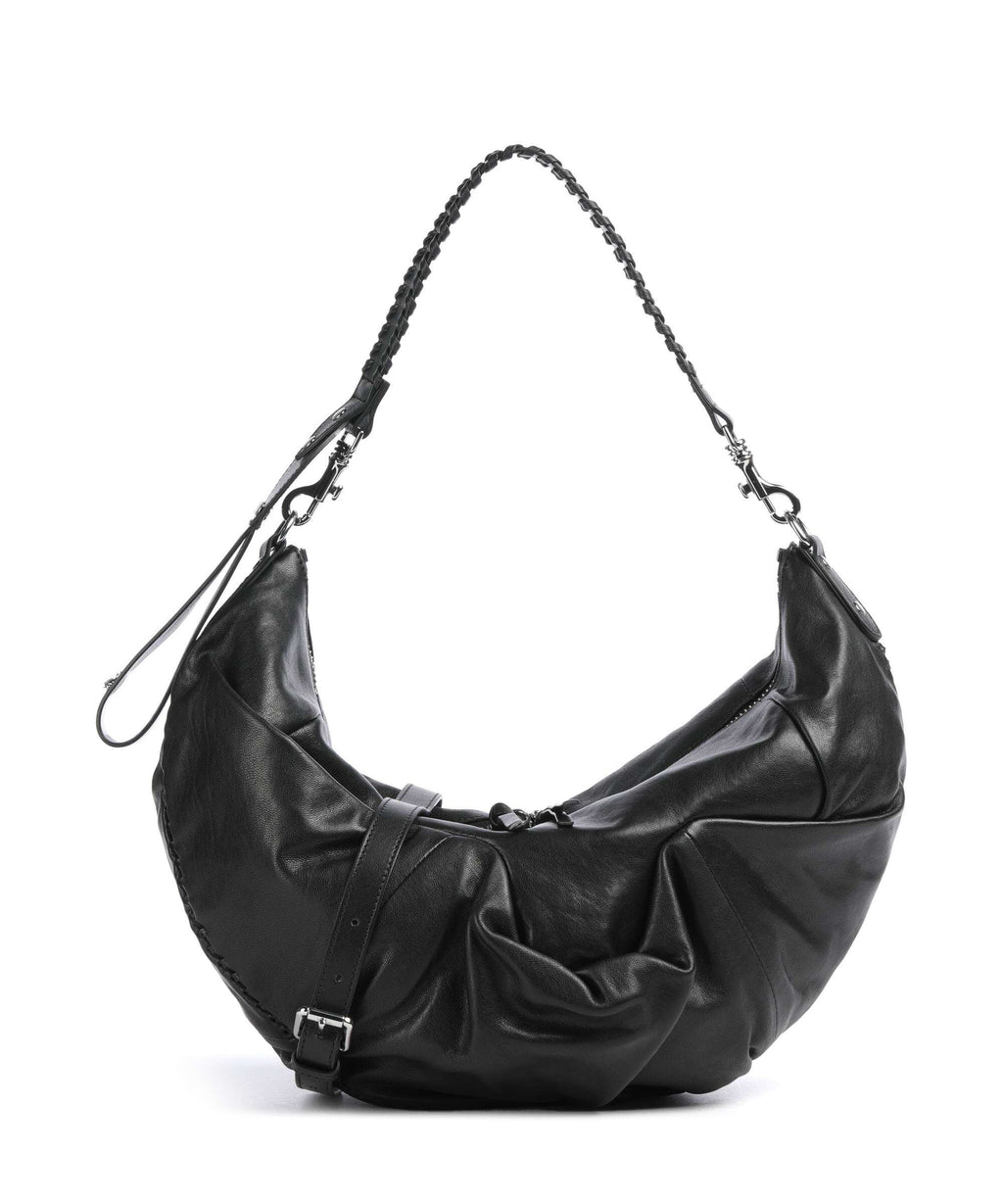 Vivienne Westwood Agnes Supple Medium Hobo bag black