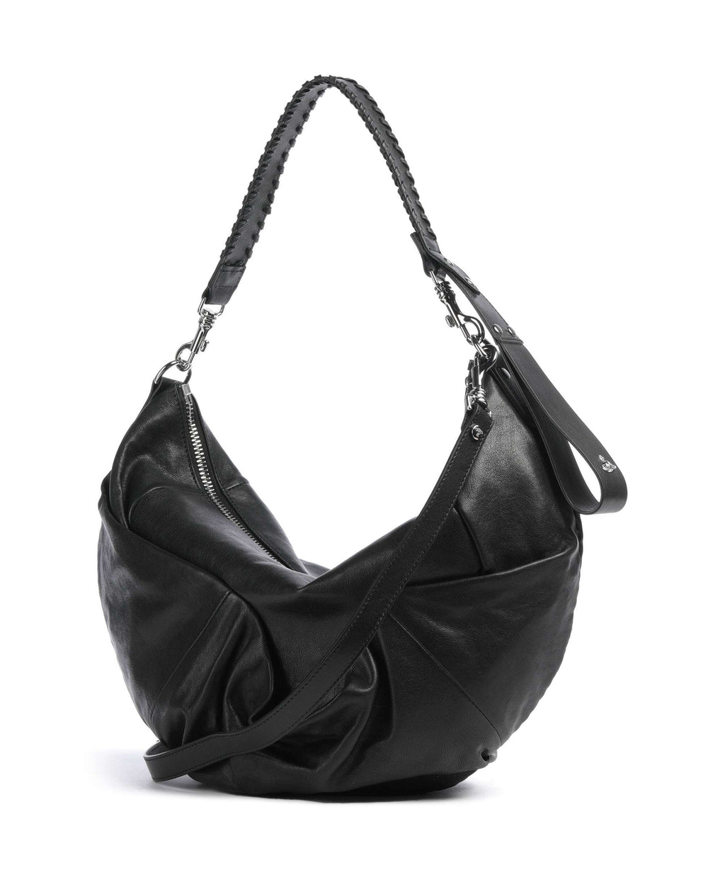 Vivienne Westwood Agnes Supple Medium Hobo bag black