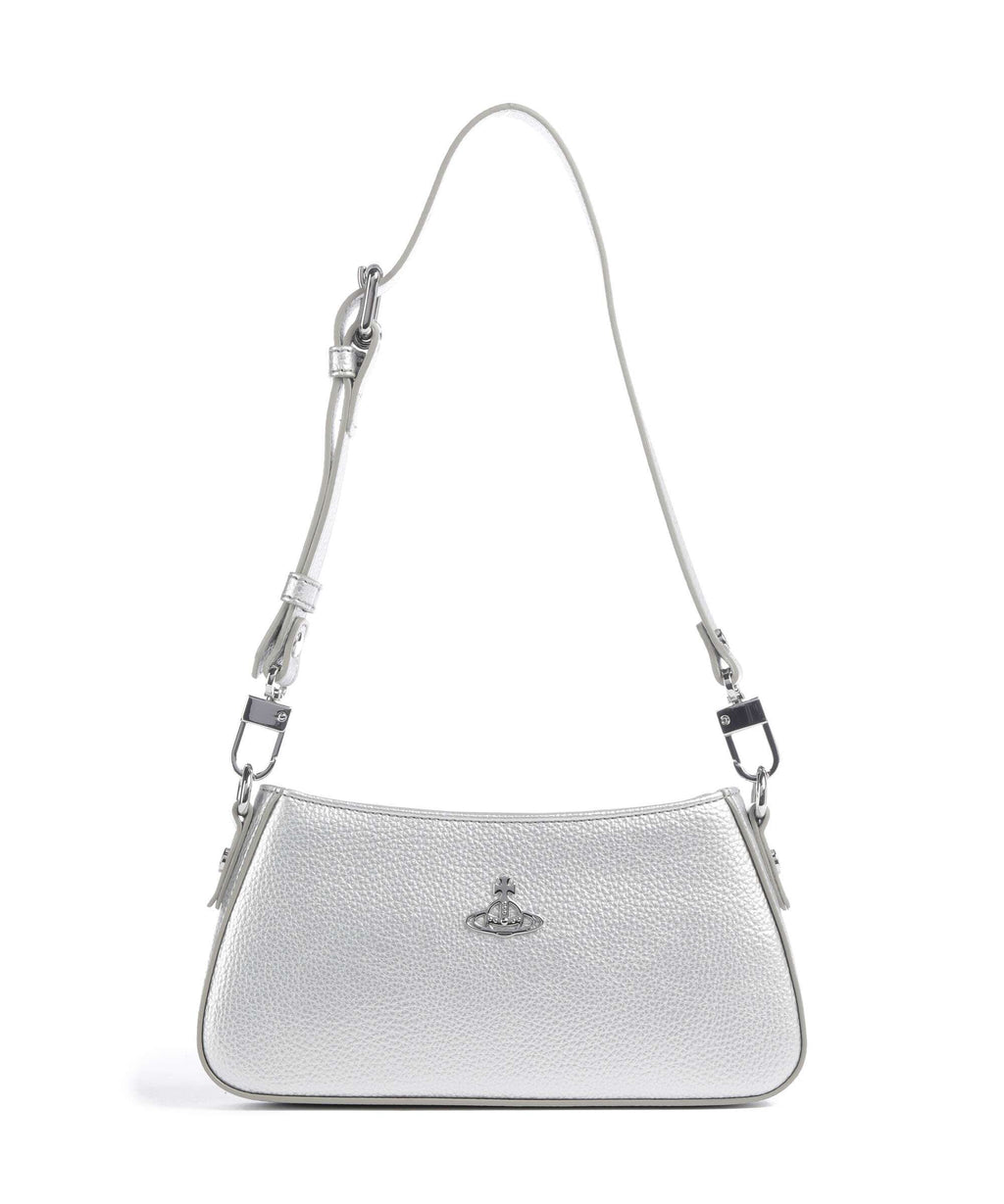 Vivienne Westwood Tasha Grain Shoulder bag silver