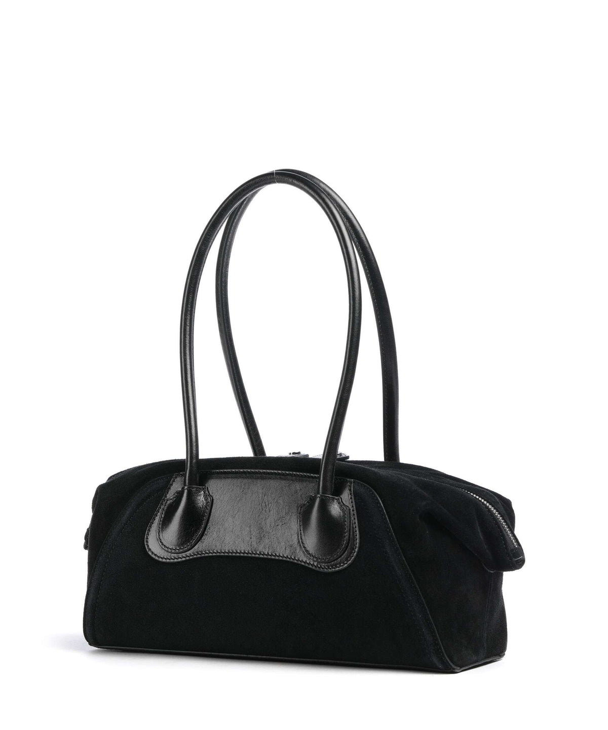 Vivienne Westwood Shirley Suede Small Shoulder bag black