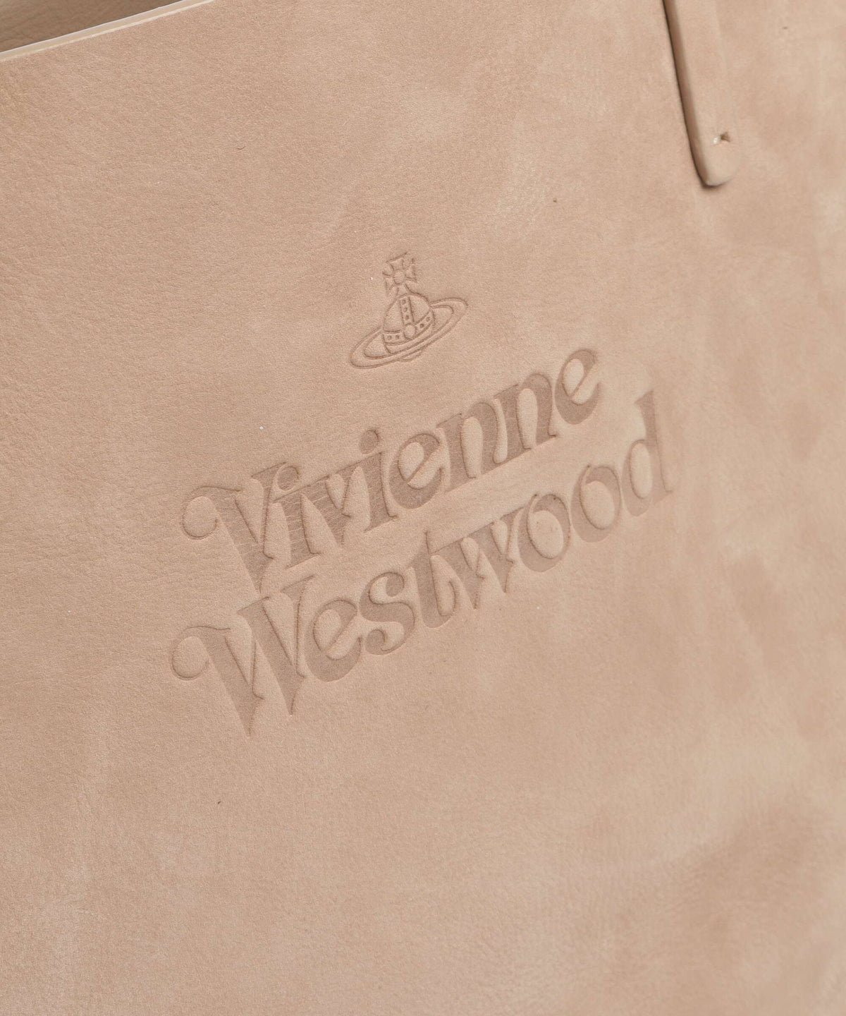 Vivienne Westwood Studio Nubuck Tote bag beige