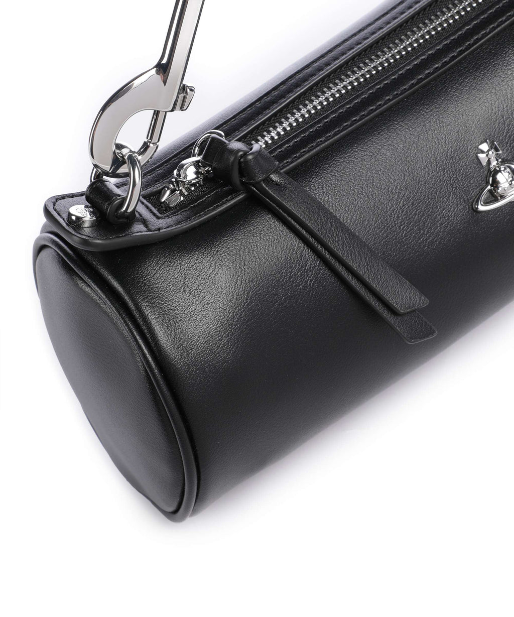 Vivienne Westwood Cindy Cylinder Smooth Shoulder bag black