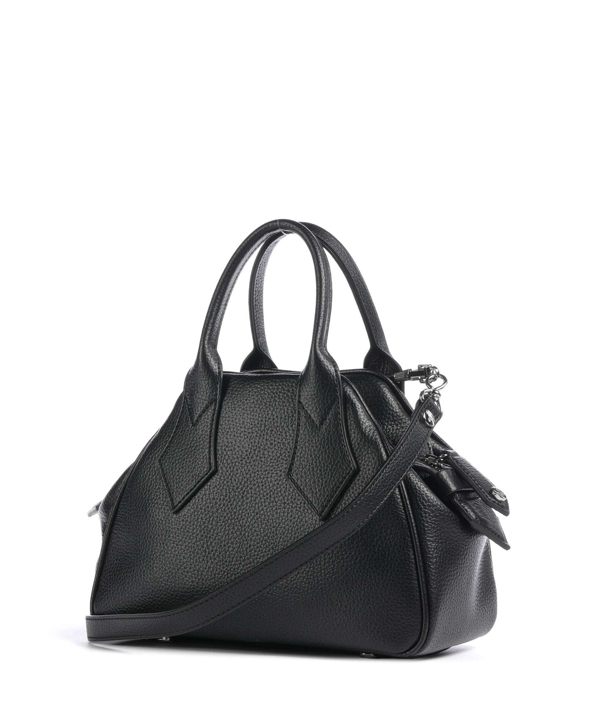Vivienne Westwood Yasmine Grain Small Handbag black