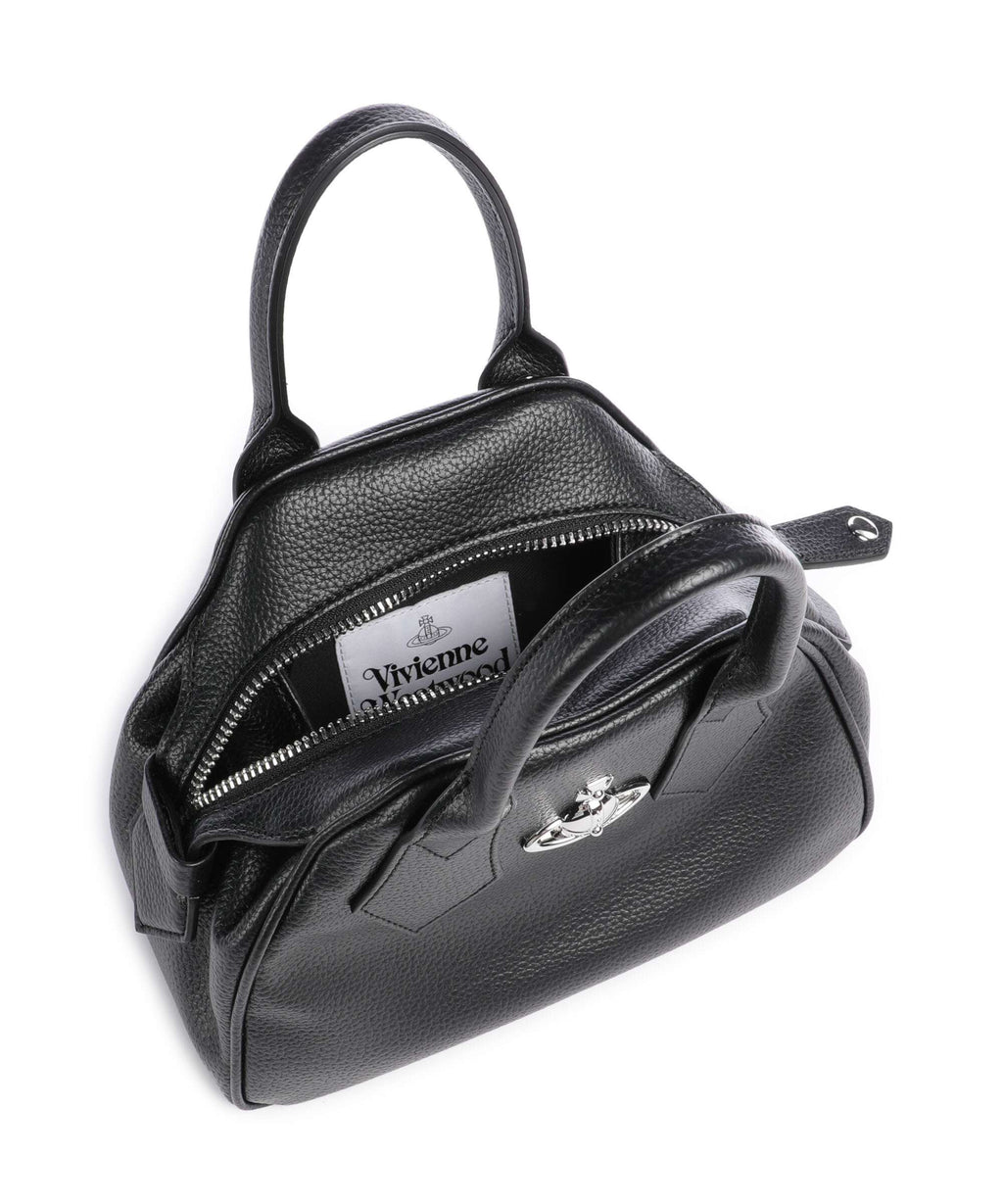 Vivienne Westwood Yasmine Grain Small Handbag black