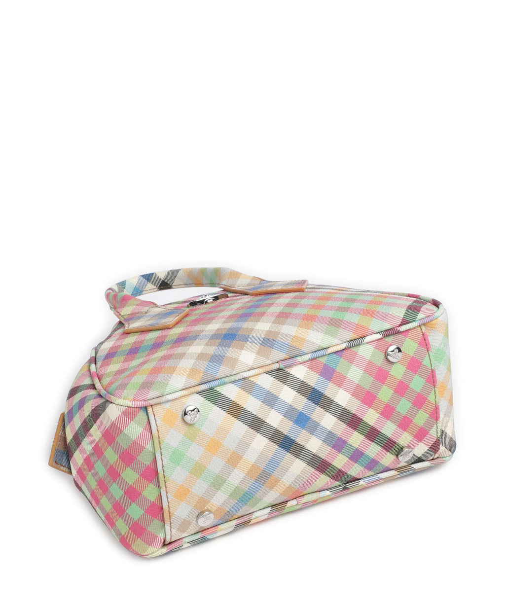 Vivienne Westwood Yasmine Buccia D'Arancia Small Handbag heather plaid