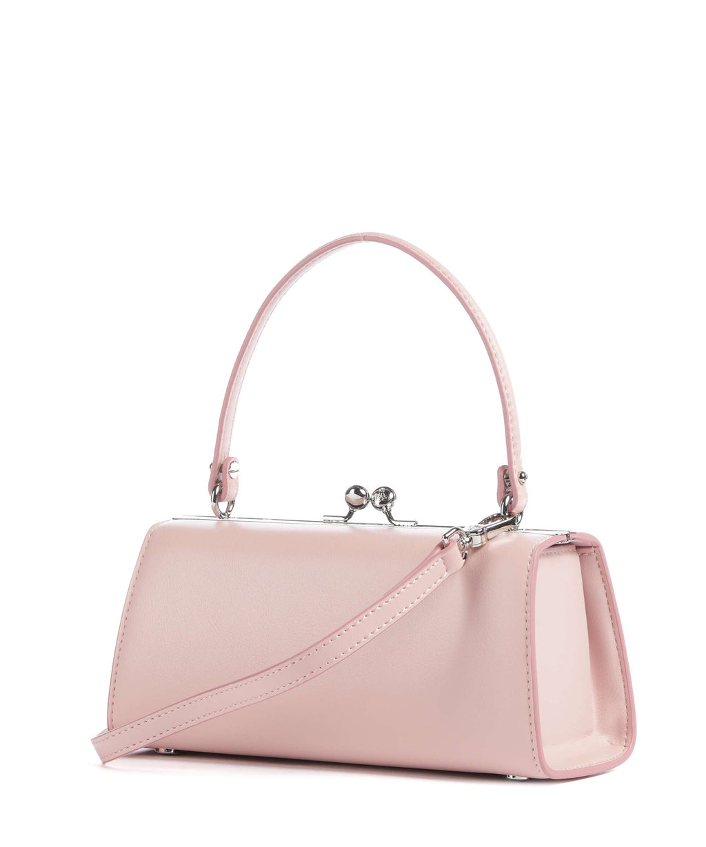 Vivienne Westwood Doll Frame Smooth XL Handbag pastel pink