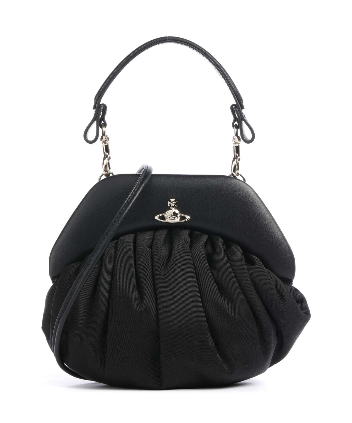 Vivienne Westwood Brooke Moire Crossbody bag black