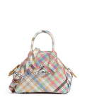 Vivienne Westwood Yasmine Buccia D'Arancia Mini Crossbody bag heather plaid
