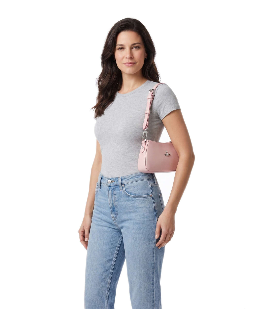 Vivienne Westwood Tasha Smooth Shoulder bag pastel pink