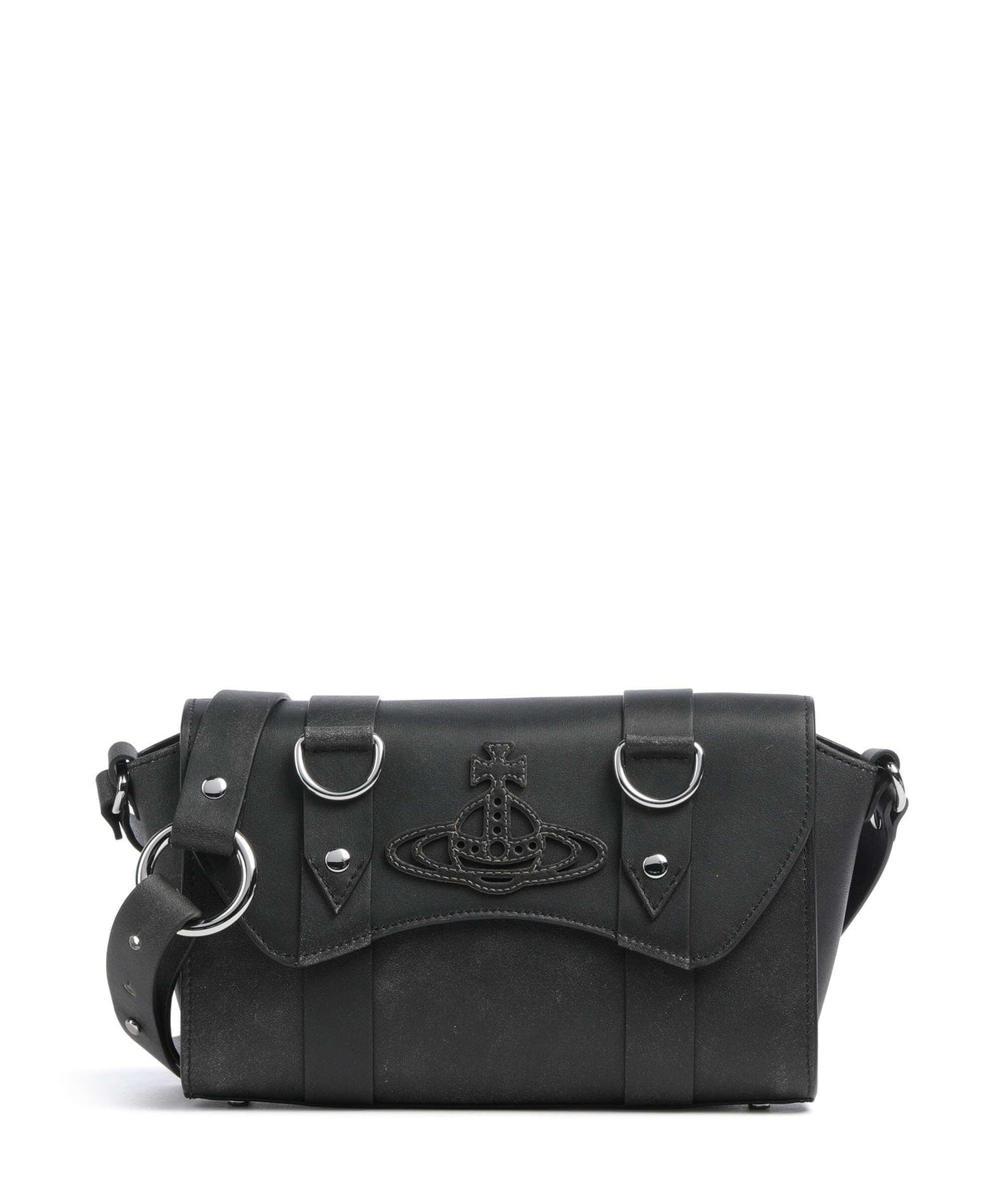 Vivienne Westwood Kimmy Distressed Crossbody bag off black