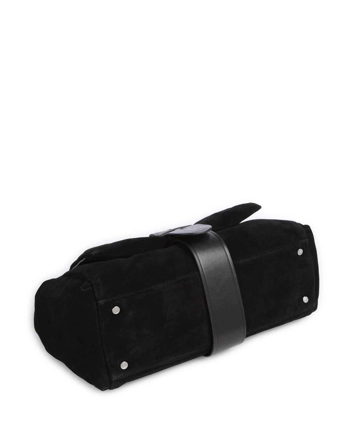Vivienne Westwood Hazel Treasure Suede XL Shoulder bag black
