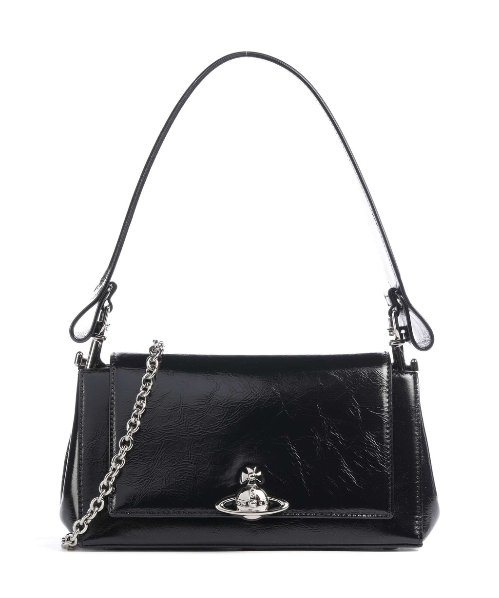 Vivienne Westwood Hazel Naplak Medium Shoulder bag black