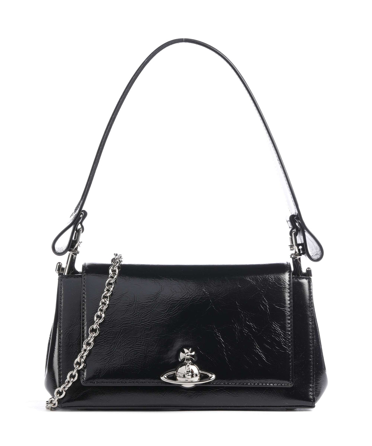 Vivienne Westwood Hazel Naplak Medium Shoulder bag black