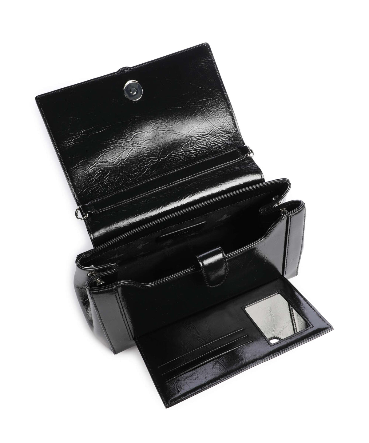 Vivienne Westwood Hazel Naplak Medium Shoulder bag black