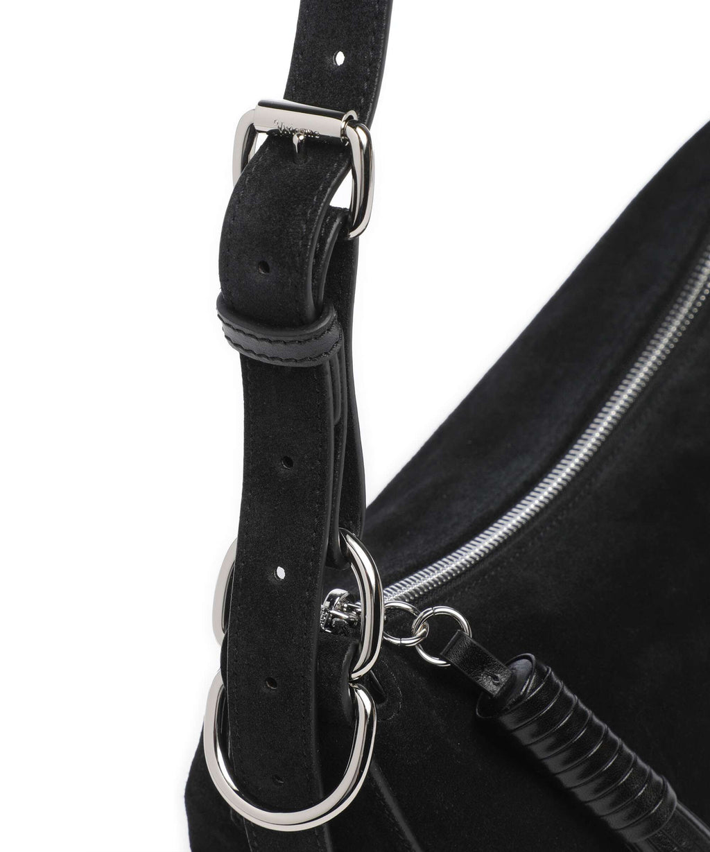 Vivienne Westwood Emma Suede Shoulder bag black