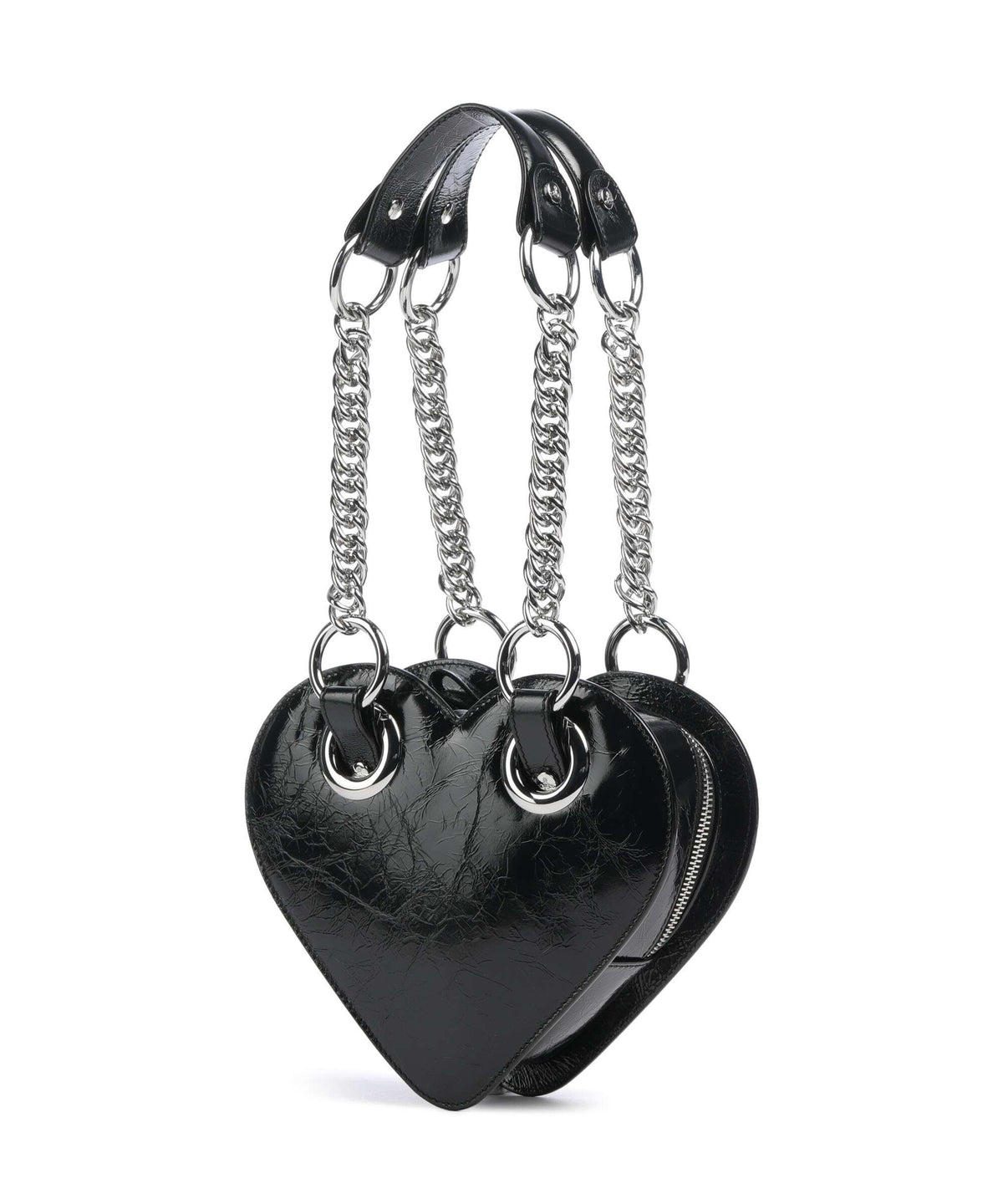 Vivienne Westwood Juliet Heart Naplak Handbag black