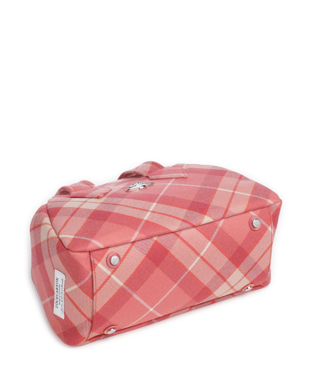 Vivienne Westwood Archive Wool Tartan Medium Shoulder bag fraser pink