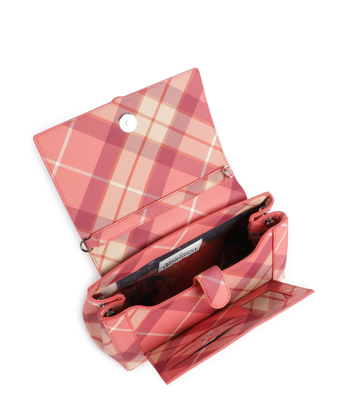 Vivienne Westwood Hazel Buccia D'Arancia Medium Shoulder bag fraser pink