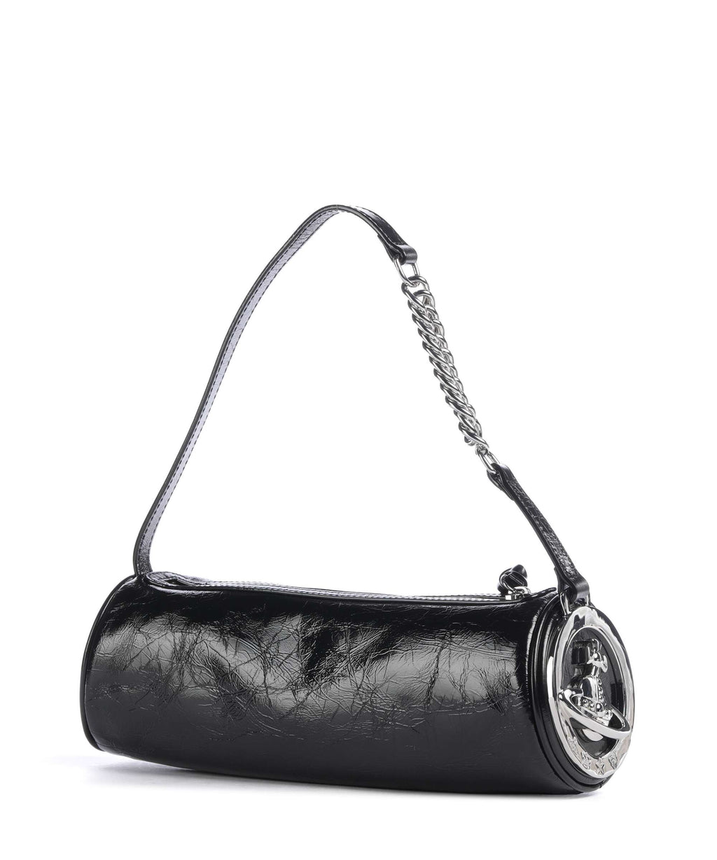 Vivienne Westwood Cindy Cylinder Naplak Shoulder bag black