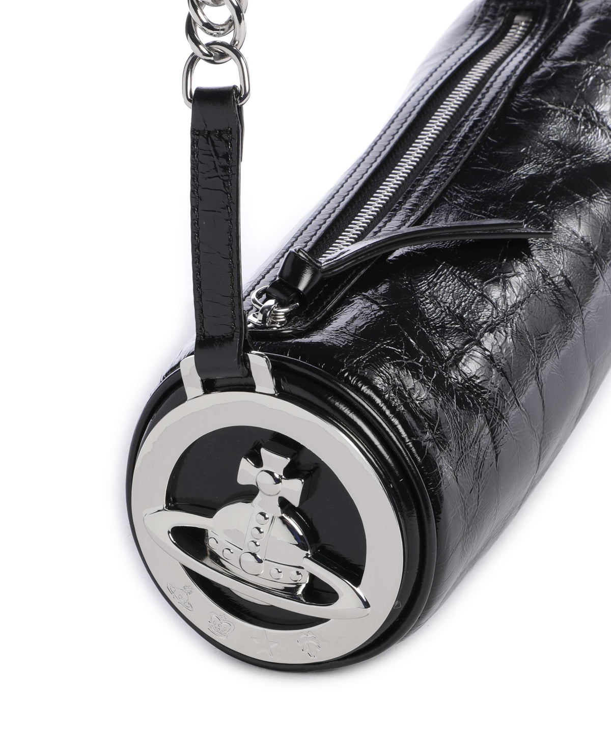 Vivienne Westwood Cindy Cylinder Naplak Shoulder bag black